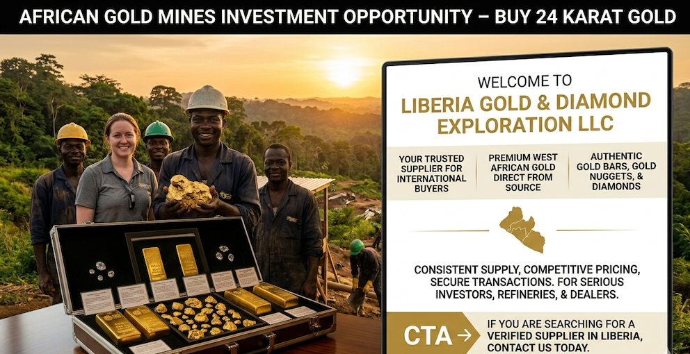 African gold mines investment opportunity Buy 24 Karat Gold