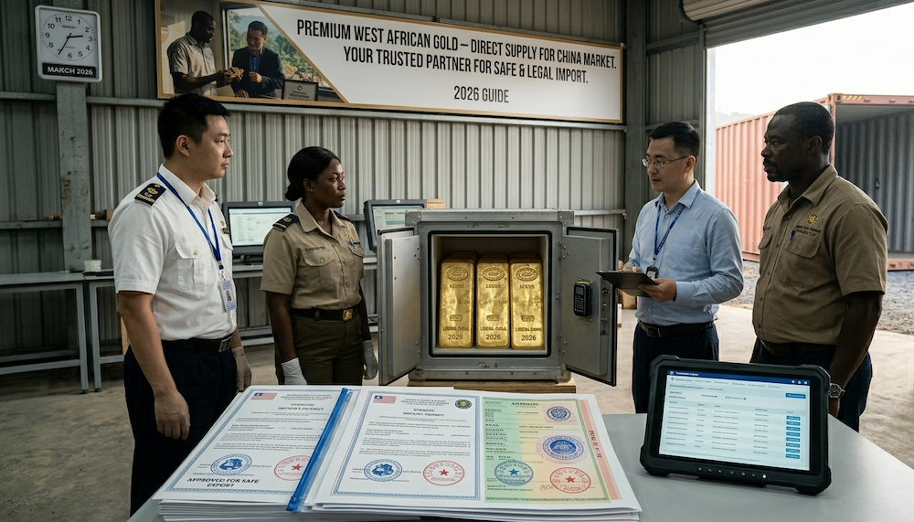 How to import gold from Liberia to China safely and legally 2026 Guide