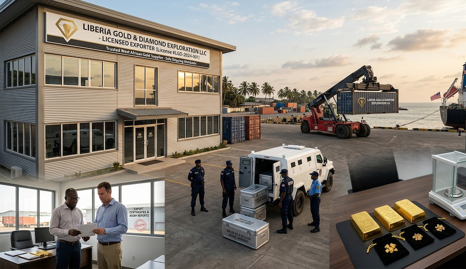 Legal African gold export and import buyers (Safe Shipping)