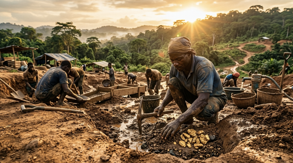 Secure online platform to buy African gold from miners in Africa full guide 2026