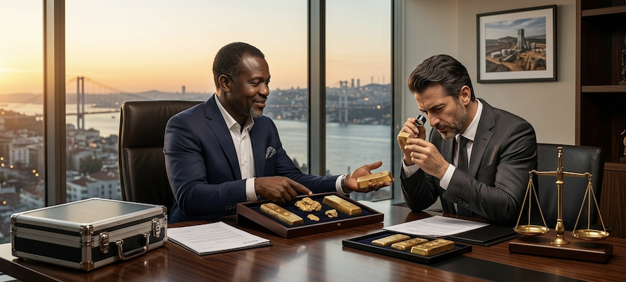 Secure methods to import African gold into Turkey legally, your online guide