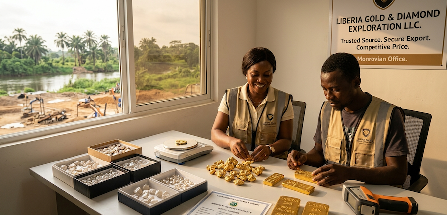 Secure African gold purchase with delivery (Safe Shipping)