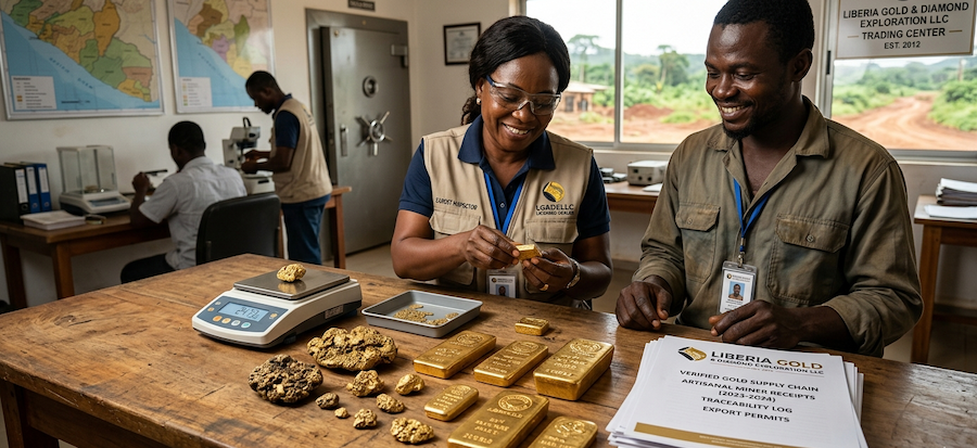 Verified African gold supply chain partners