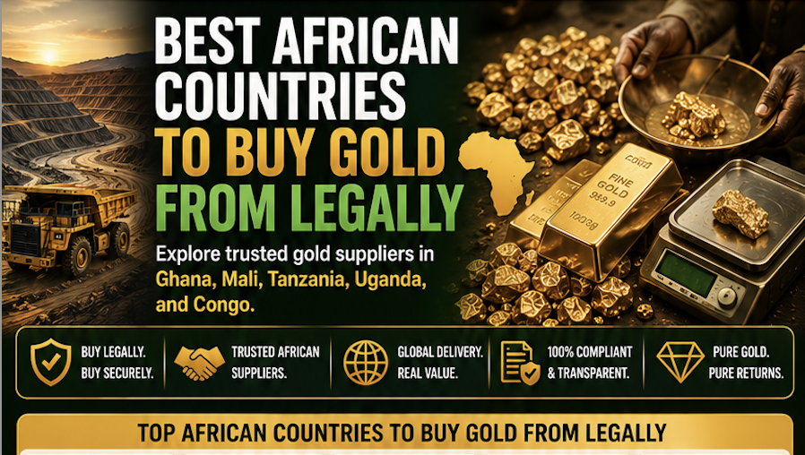 Best African Countries to Buy Gold From Legally